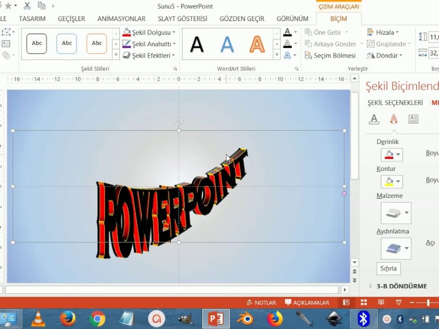 PowerPoint’te 3D Yazı Tasarımı İçin Kesin Çözümler [2026] - Kapak Görseli